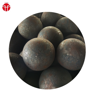 55 HRC boules de meulage de médias de 4 pouces, billes en acier forgées ISO9001