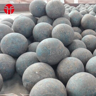 Les billes d'acier rondes matérielles de bauxite 62HRC ont forgé la boule d'incidence en acier