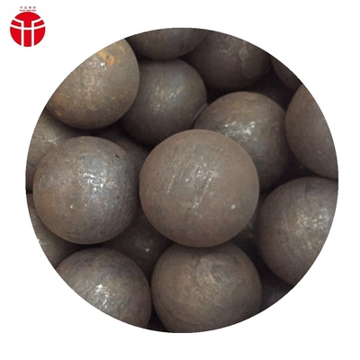 boule d'acier au carbone de 80mm 60mm 55 - 60HRC rectifiant la dureté élevée