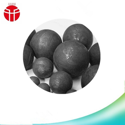 Billes en acier forgé 60 mm 80 mm Bille en métal noir 100 mm 58HRC