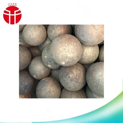 boule d'acier de meulage de 60mm 50mm 5 pouces pour le matériel de mine de cuivre