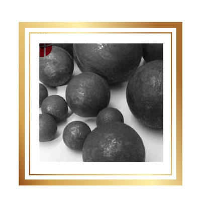 60HRC 58HRC a forgé les boules de meulage B2 ont moulé la boule de meulage de médias pour le broyeur à boulets d'usine de ciment