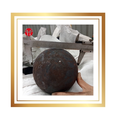 Boules de meulage résistantes à l'usure des boules de médias 65HRC 160mm haute boule de meulage de médias de Chrome pour le mien