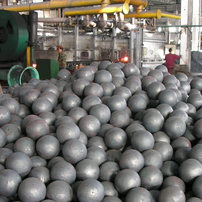 20 - 160 mm grandes billes en métal, billes de fer en acier allié résistantes à l'usure