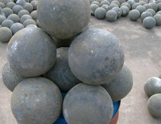 Boule d'acier 63HRC meulant des billes d'acier forgées en alliage B2 résistant à l'usure