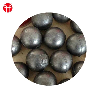 boules de meulage forgées par acier de 40mm boule moyenne de médias de meulage de chrome de 6 pouces pour le ciment de charbon