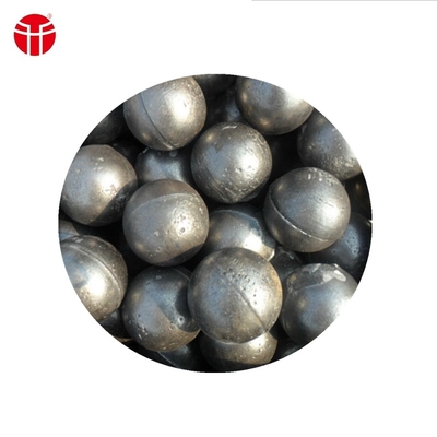 boules de meulage forgées par acier de 40mm boule moyenne de médias de meulage de chrome de 6 pouces pour le ciment de charbon