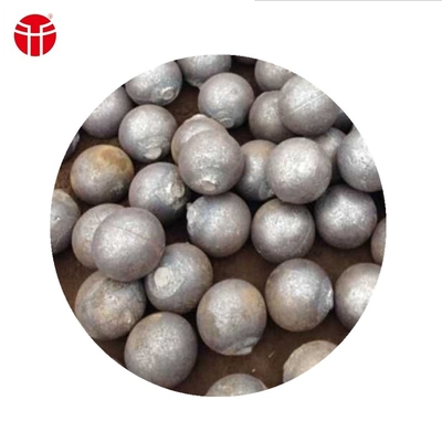boules de meulage forgées par acier de 40mm boule moyenne de médias de meulage de chrome de 6 pouces pour le ciment de charbon