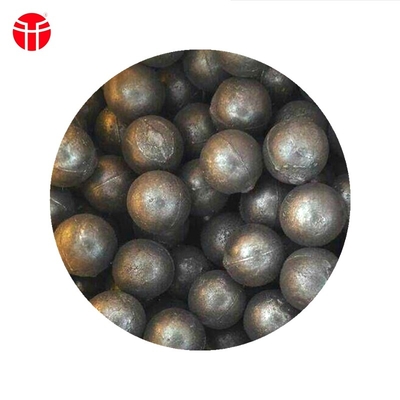 boules de meulage forgées par acier de 40mm boule moyenne de médias de meulage de chrome de 6 pouces pour le ciment de charbon