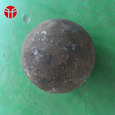 Les billes d'acier rondes matérielles de bauxite 62HRC ont forgé la boule d'incidence en acier