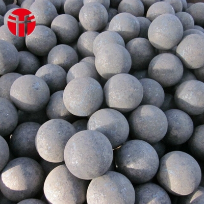 60 - les boules de broyeur à boulets de l'affaissement 65HRC ont forgé des médias de meulage de boule en acier pour le broyeur à boulets