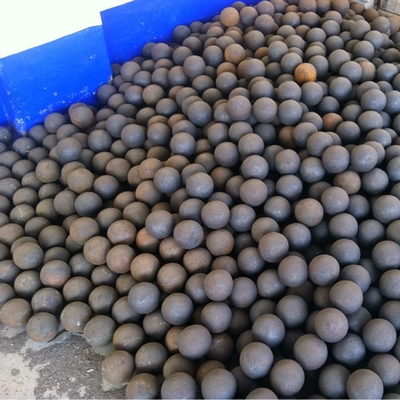 Boules de broyeur à boulets incassables à haute teneur en manganèse forgées à chaud