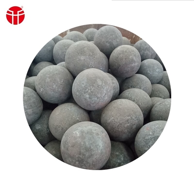 Boules de meulage en acier de meulage de fer de résistance à l'usure des médias 80mm de 3 pouces pour la mine de cuivre