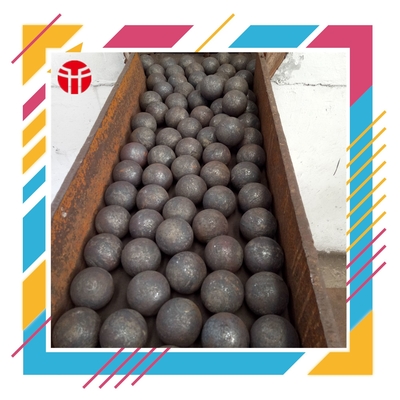 Toutes les tailles de billes d'acier de meulage/billes d'acier forgées/billes d'acier de coulée boules de broyeur à boulets