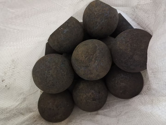 20 - matériel de carbone de meulage laminé à chaud de billes d'acier de 60mm pour le minerai de zinc