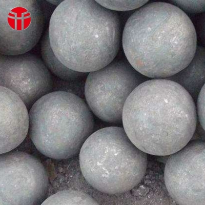 Taux de rupture ≤ 1% Boules de meulage forgées pour usine de ciment Dureté de surface ≥ 58 HRC